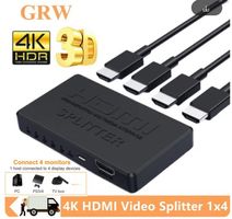 HDMI-Splitter HD 4K Video Switcher HDMI Adapter Hub für PS4