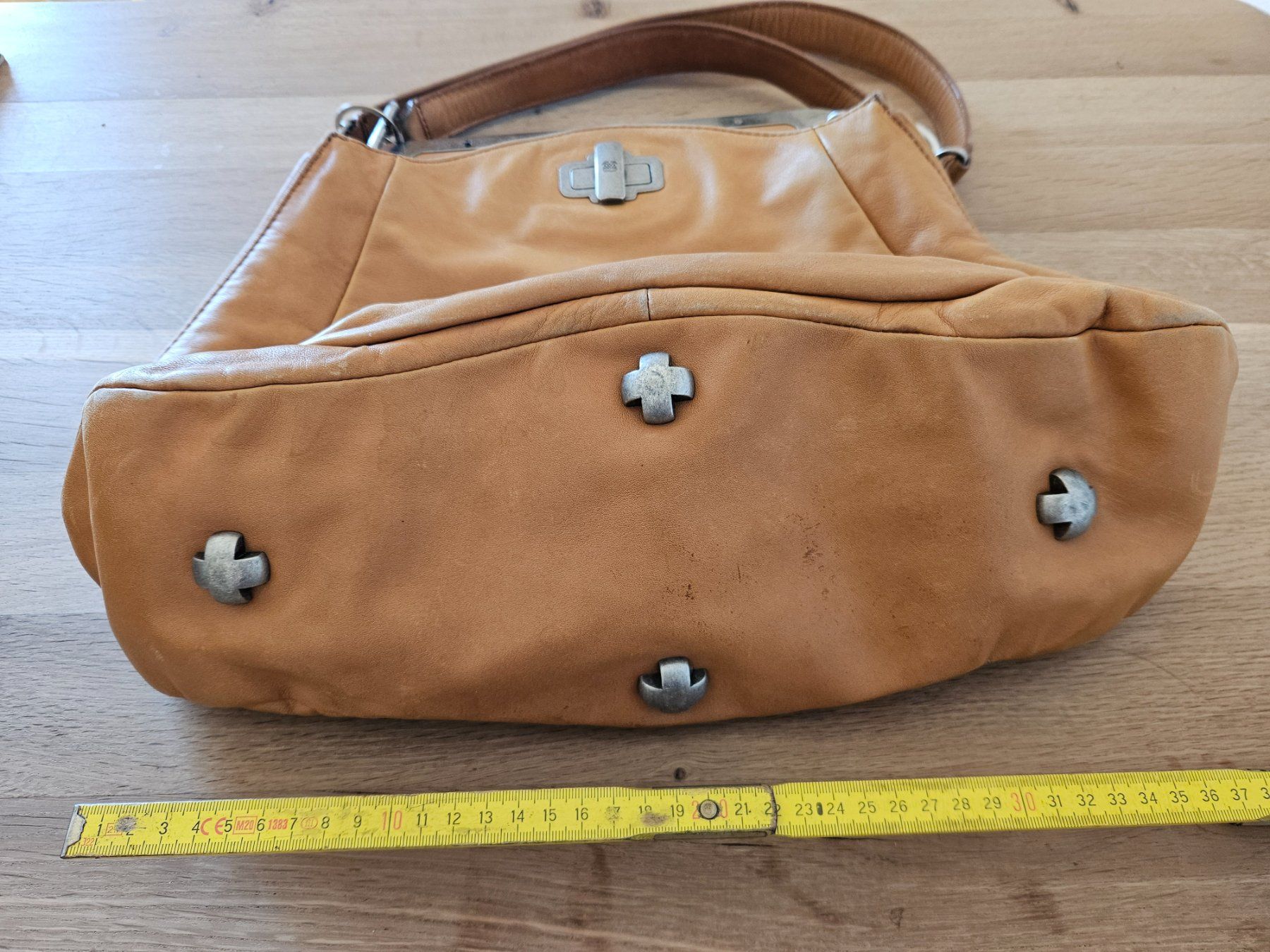 Navyboot Taschen für Damen: grosse braune Vintage Ledertasche von Navyboot – Gebraucht aus Bern von j-o 2