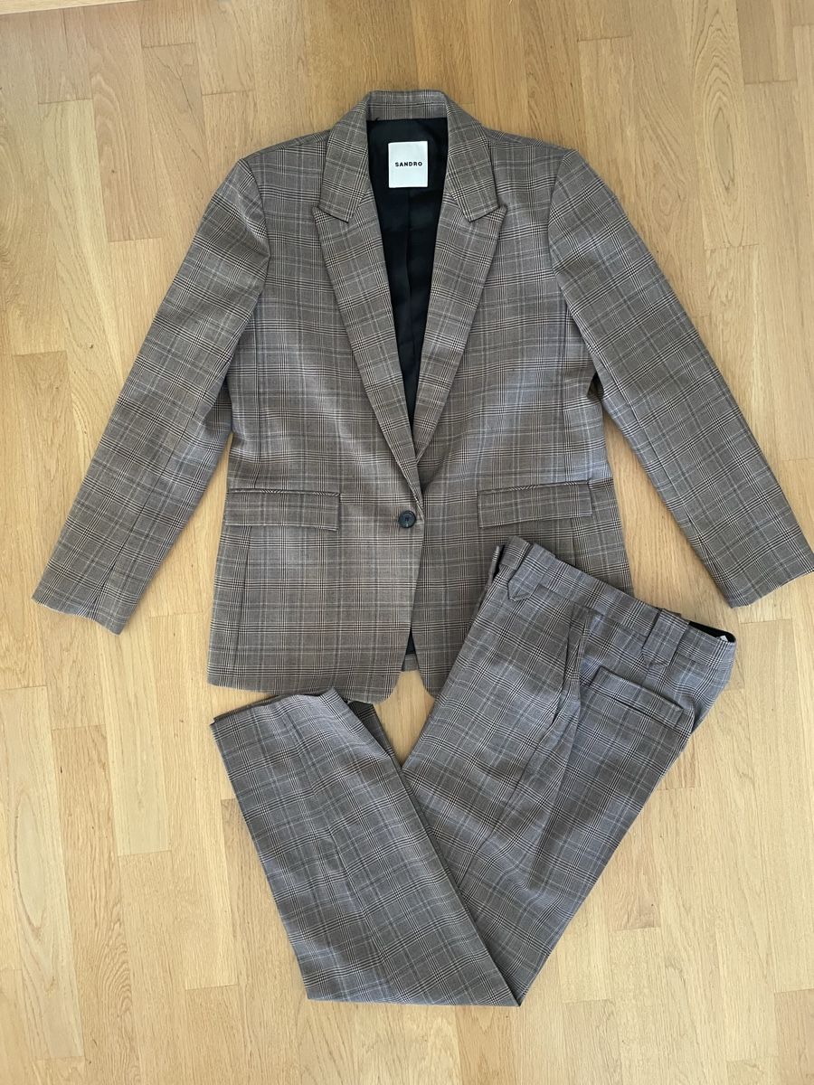 Sandro Kleiderpakete: Sandro Paris checked blazer and trousers – Neu (gemäss Beschreibung) aus zürich von Ildiavolovesteprada