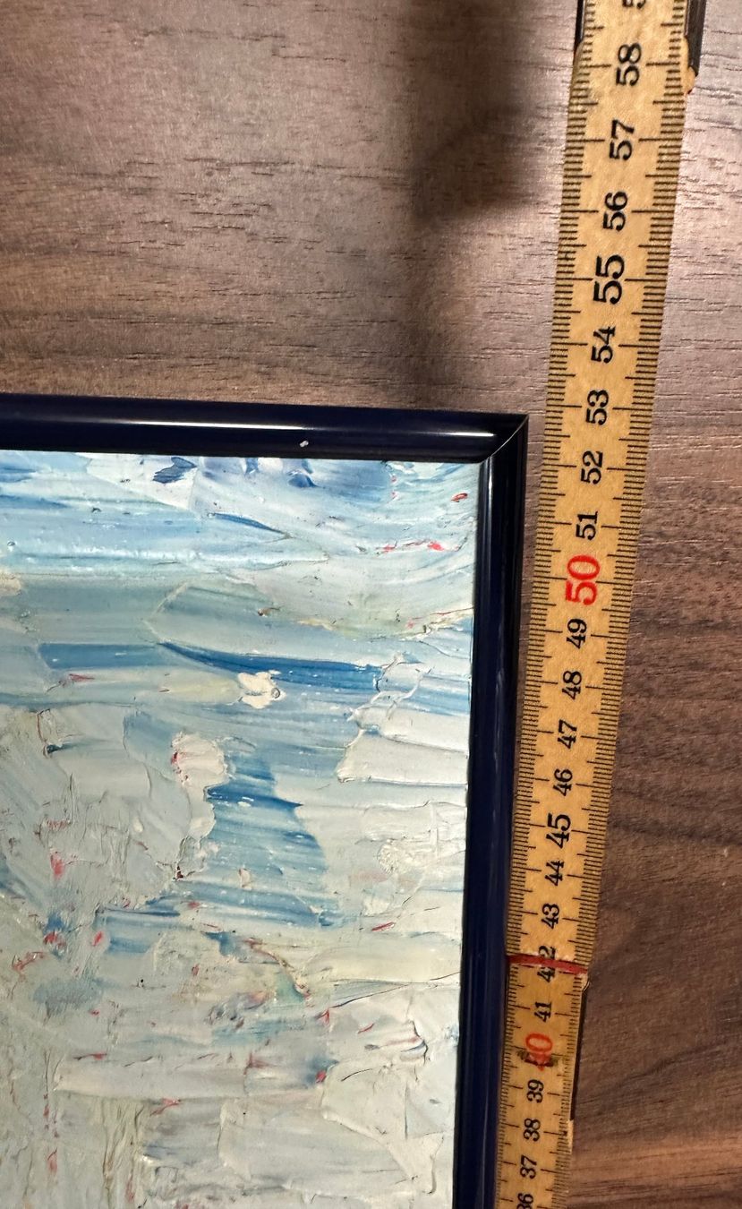 Gemälde: Gemälde mit Rahmen, Segelschiffe, Original, Kunst, Top! – Gebraucht aus Nussbaumen AG von olitech5415 2