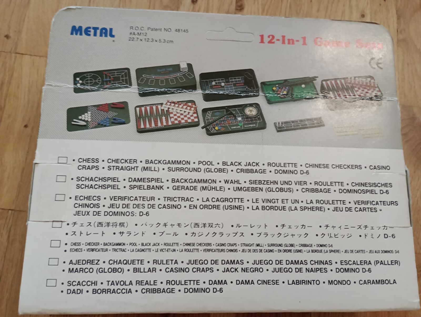 Spiele: 12 in 1 Game set – Neu und originalverpackt aus Wädenswil von Mirm1.0 1