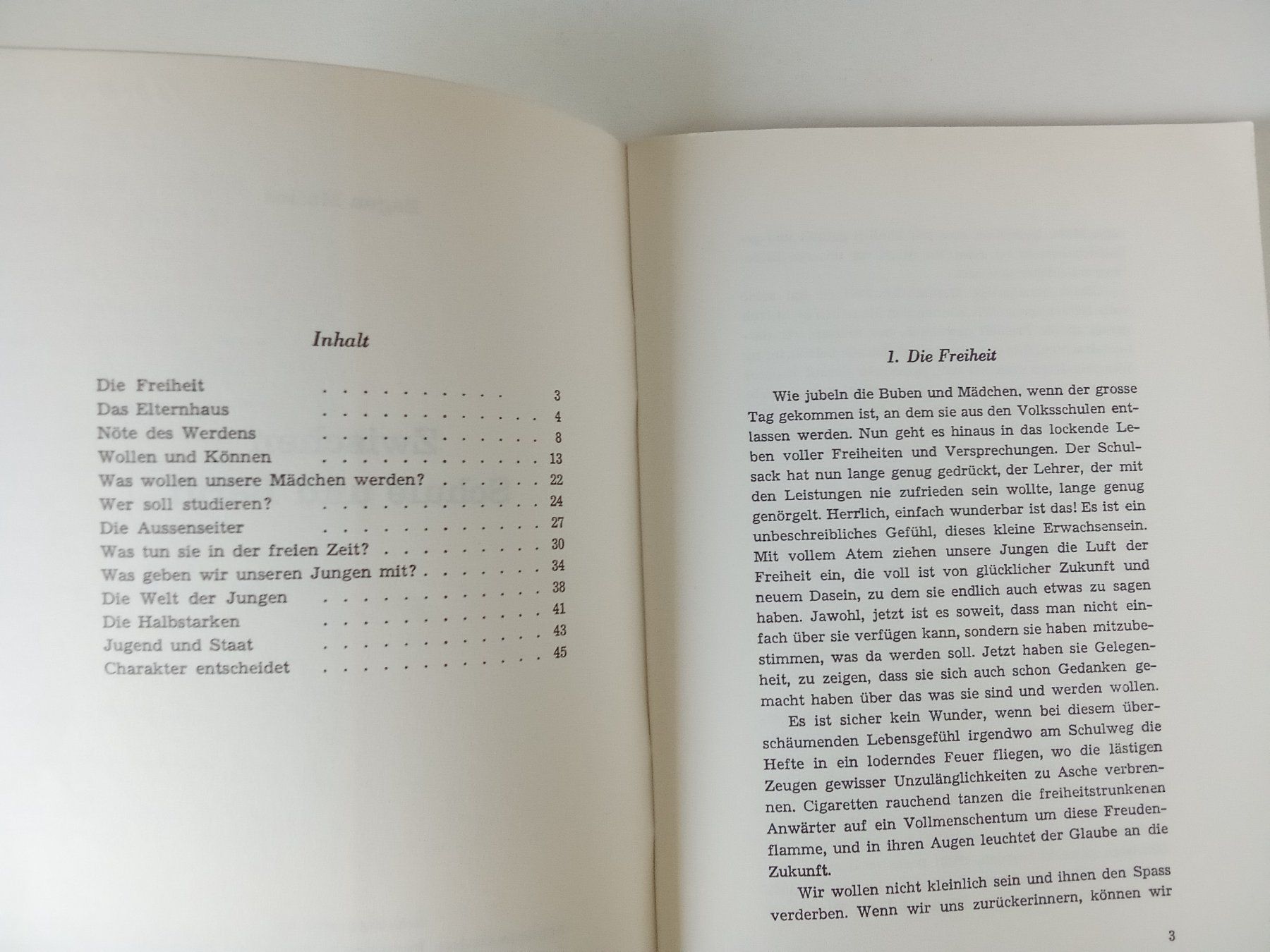 Libri: Zwischen Schule und Beruf, 1962 – Usato da Bilten venduto da Bora3 3