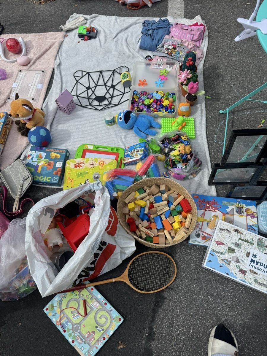 Kit bricolage: Objets divers vide-grenier jouets et habits occasion – Usato da Lausanne venduto da ahm_9l9k 3