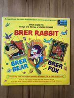 LP Brer Rabbit Uncle Remus Disney (1970) Booklet Gewaschen