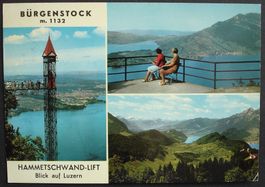 BÜRGENSTOCK Hammetschwand-Lift - Blick auf Luzern