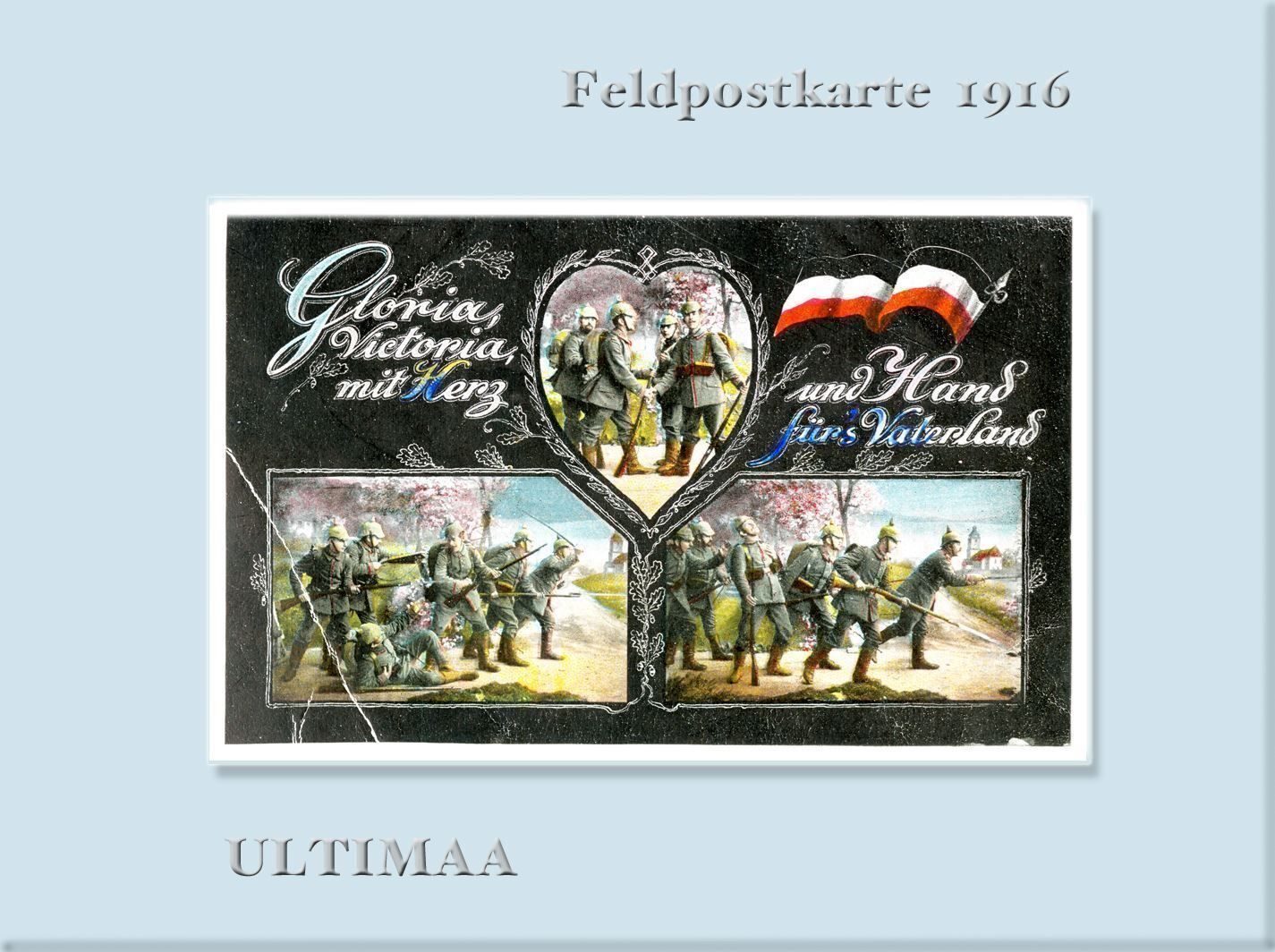 Ansichtskarten: Feldpostkarte -- gelaufen 1916 -- – Gebraucht aus Bern von Ultimaa