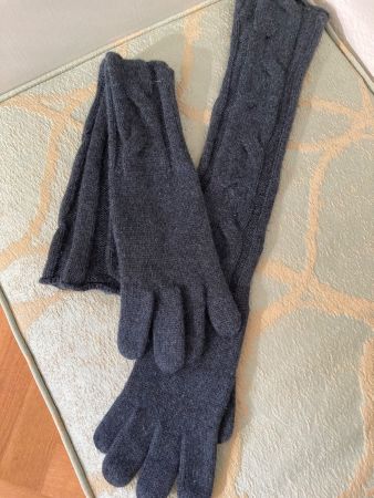 LORO PIANA HANDSCHUHE, GR. S, 100% BABY KASCHMIR, EIN TRAUM!