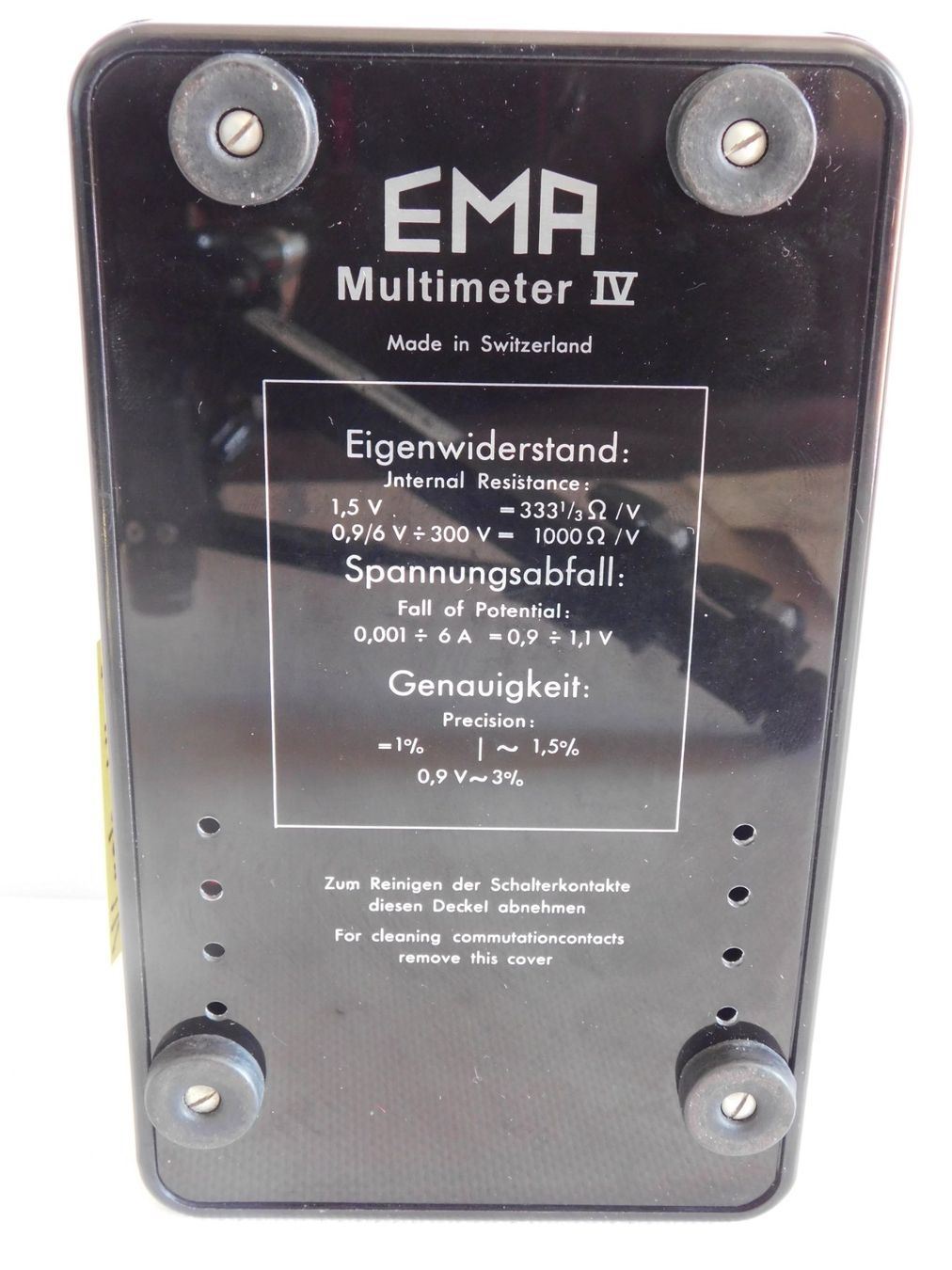 Messen: Antik Multimeter 4 Jahre 1947er – Gebraucht aus Emmenbrücke von Neverlaand-22 3