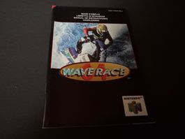 ANLEITUNG FÜR WAVE RACE 64 NINTENDO 64