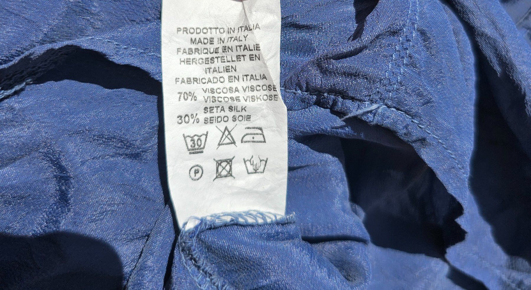 Tuniken: Tunika mit 30% Seide von KING KONG ca. Gr. L – Gebraucht aus Füllinsdorf von Sunnebliemli7 4