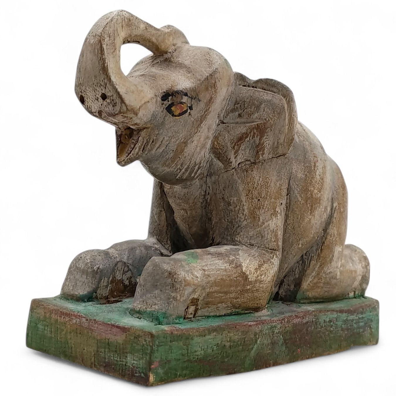 Statuette: Antike Indische Holzfigur 19 Jh. – Usato da Hochfelden venduto da Relict