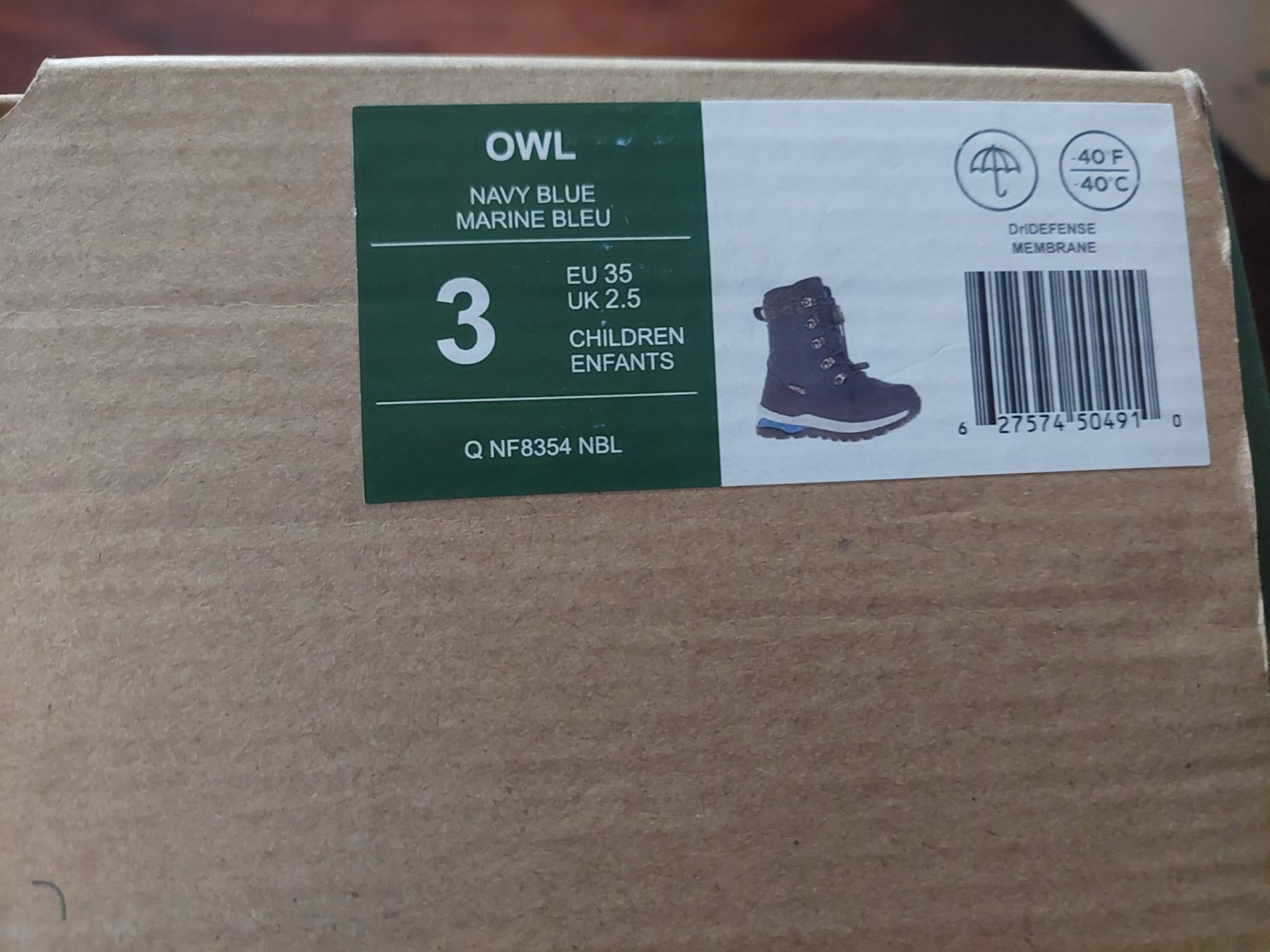 Kamik Scarpe per ragazzi: Kamik Winterstiefel Owl Grösse 35 – Usato da Beckenried venduto da Havacola 9