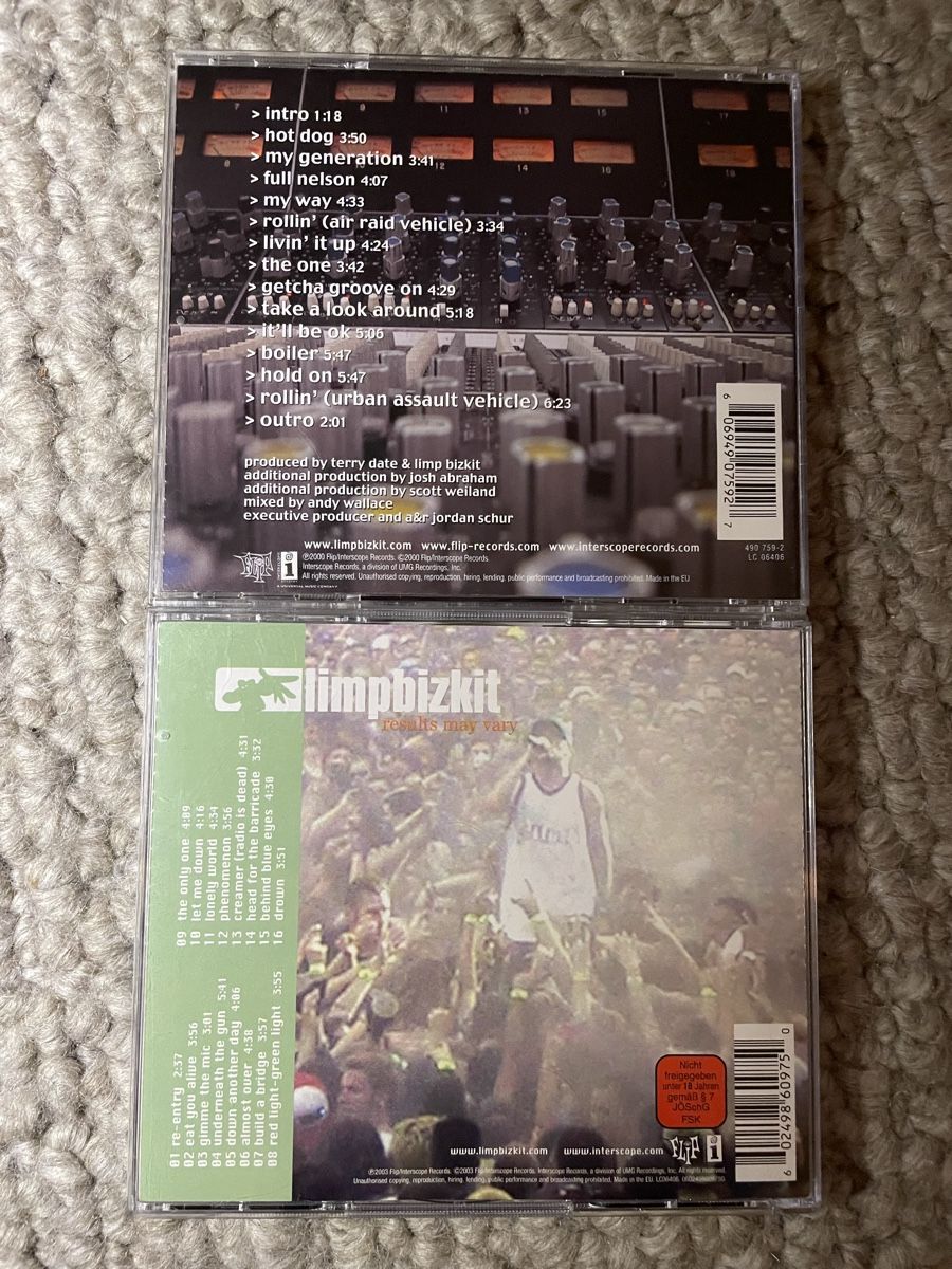 CDs: 2x Limp Bizkit – Gebraucht aus Reinach AG von trigger7811 2