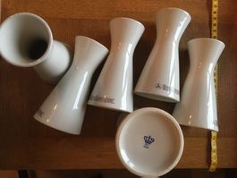 6x Vasen 12cm