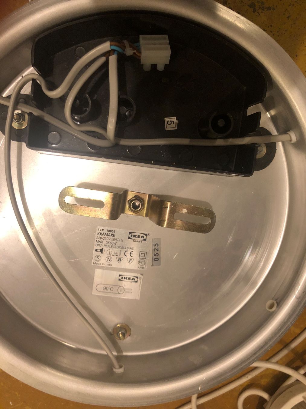 Ikea Lampadari & plafoniere: IKEA Deckenlampe, Metall, drei Spots! – Usato da Olten venduto da eti_r289 1
