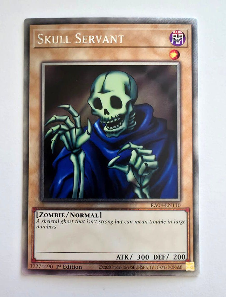 Yugioh Carte collezionabili: Skull Servant - Yu-Gi-Oh! TCG – Usato da Zürich venduto da Zetto