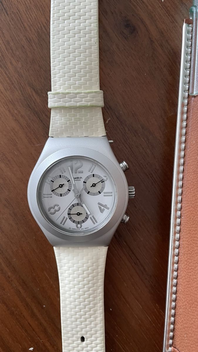 Swatch Orologi: Swatch Iron Chrono Medium – Usato da Oberwil BL venduto da J.L. 1