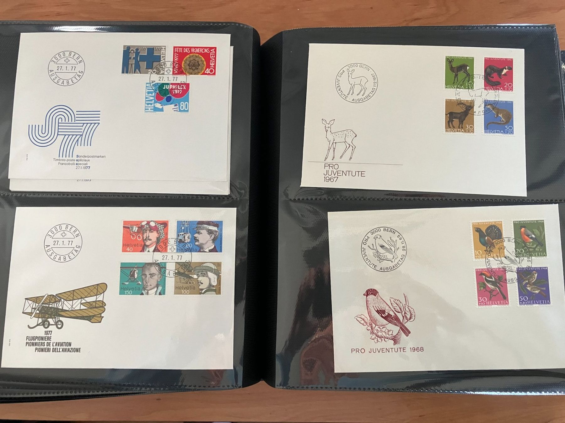 Album: Grosse Sammlung mit Ersttagsbriefen Schweiz – Nuovo (secondo la descrizione) da Menzingen venduto da Wlukas 9