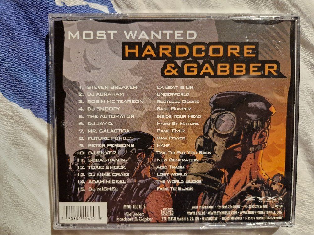 CDs: Various – Most Wanted Hardcore & Gabber - Vergriffen! – D'occasion à Brittnau par Zibu 1