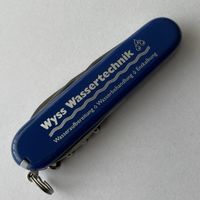 Victorinox Sackmesser mit Werbung „Wyss Wassertechnik“
