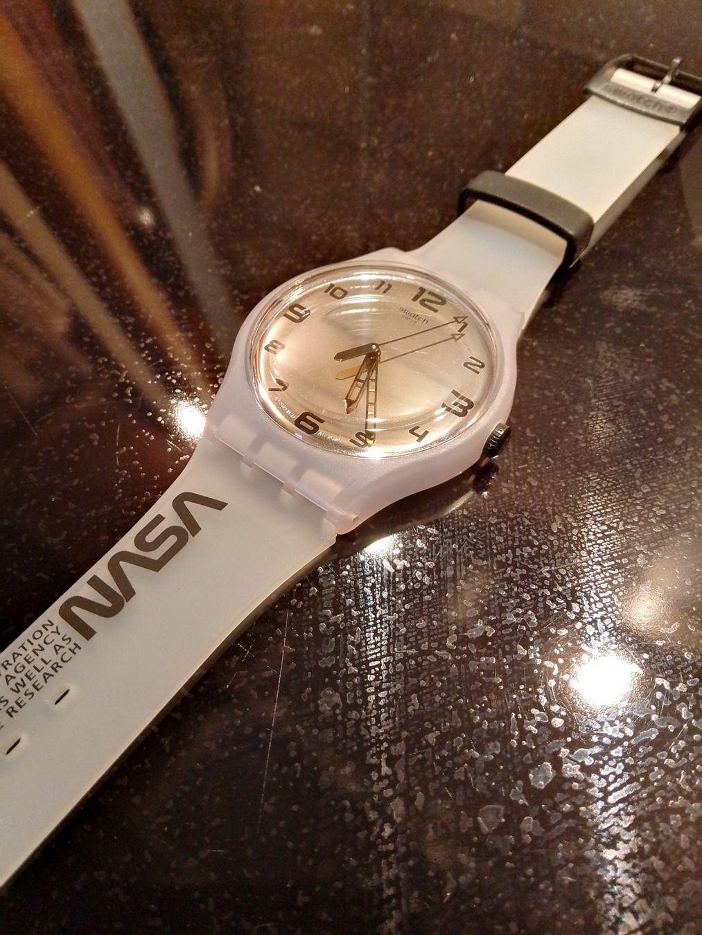 Swatch Uhren: Swatch NASA 41 mm – Gebraucht aus Glis von ste_s8vh
