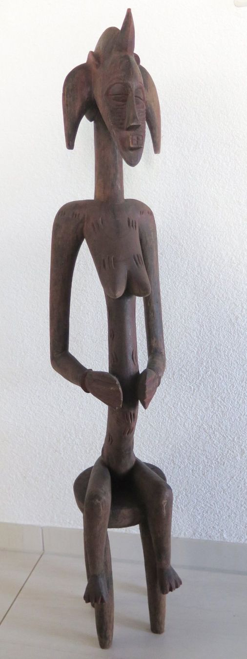 Skulpturen & Statuen: alte grosse Westafrika Figur – Gebraucht aus zürich von celotto 5
