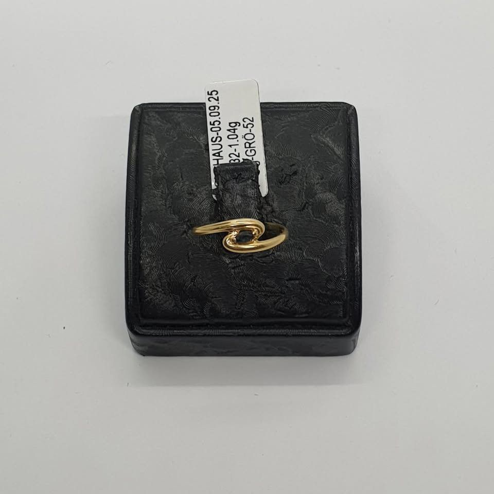 Anelli: Echt 18K Gold - Saphir Ring – Usato da Luzern venduto da Luzern-Goldhaus