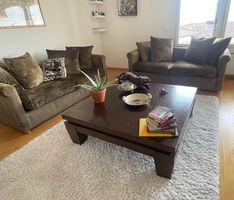 Massiver Holztisch aus Italien Wohnzimmer apéro