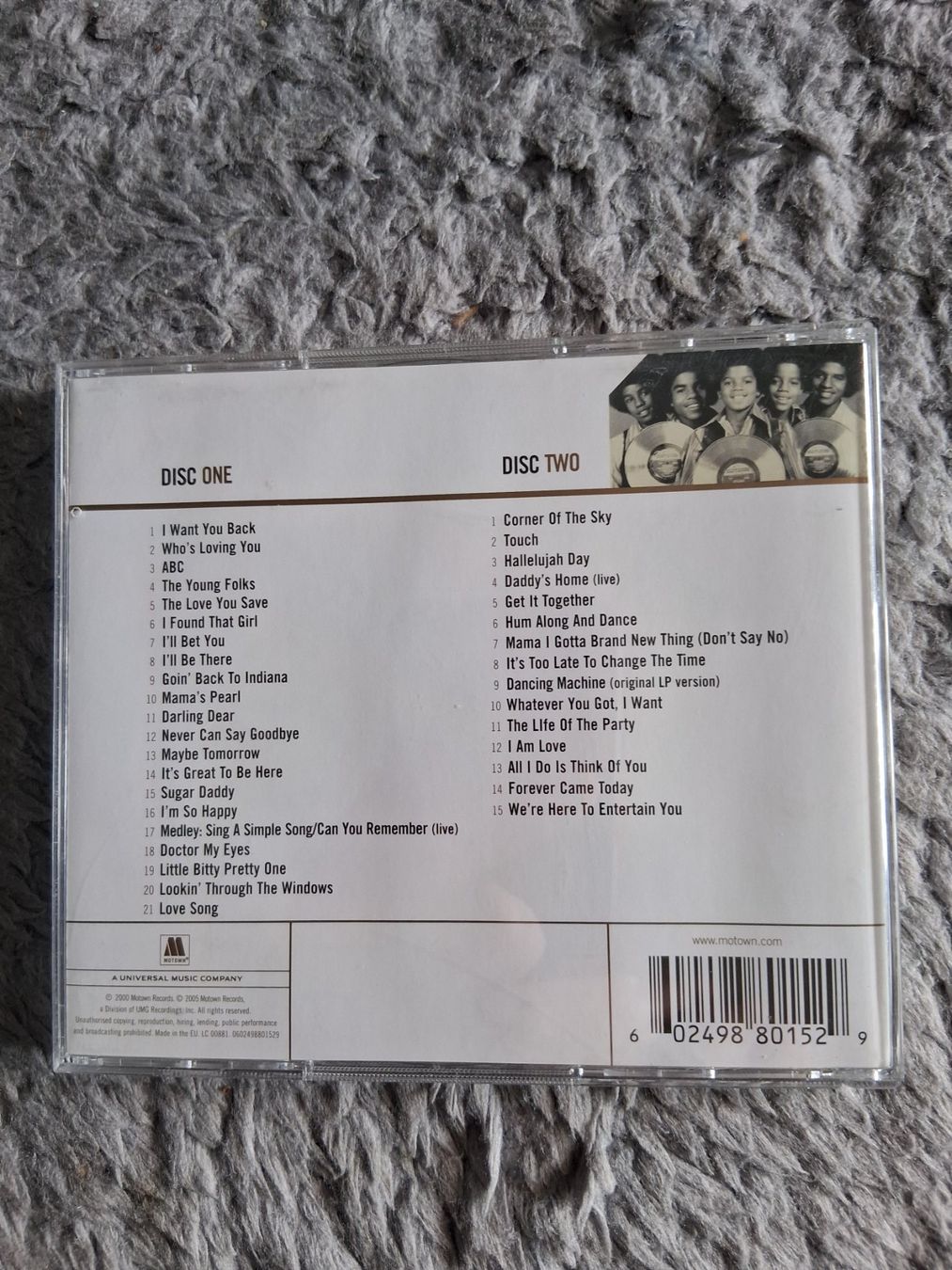 CD: JACKSON 5        GOLD      CD – Usato da Wetzikon ZH venduto da Ramones01 1