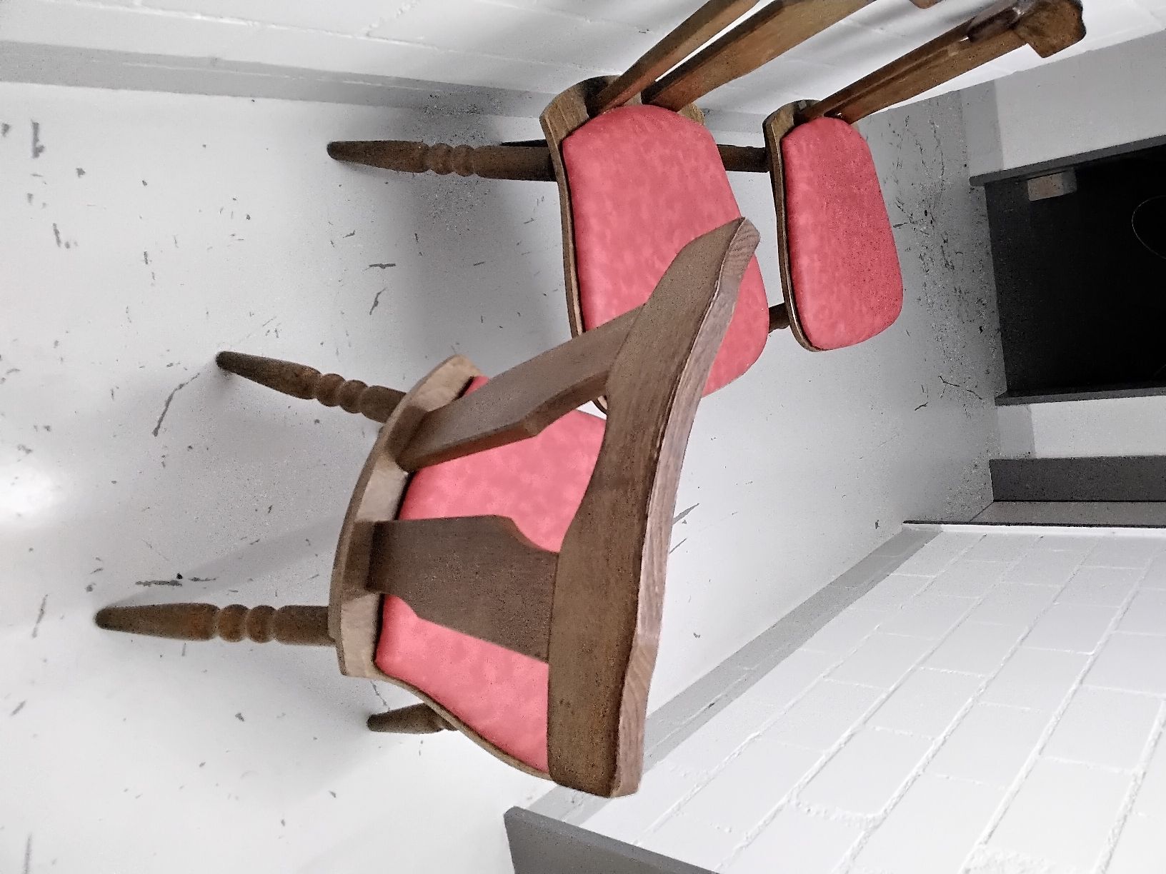 Sedie: 3 ANTIKE HOLZ STÜHLE – Usato da Biel/Bienne venduto da dasi3 4