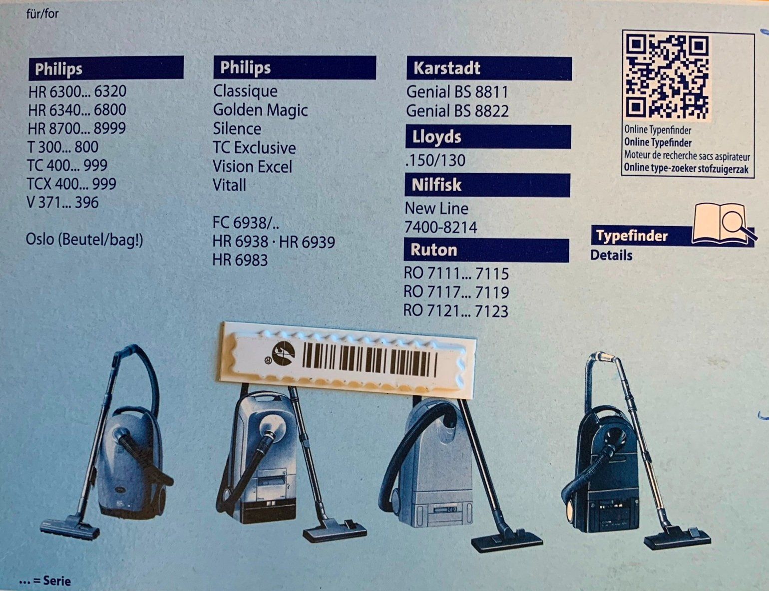 Aspirapolveri & Accessori: swirl PH84 – Nuovo e nell'imballaggio originale da Lodrino venduto da mediwell 2