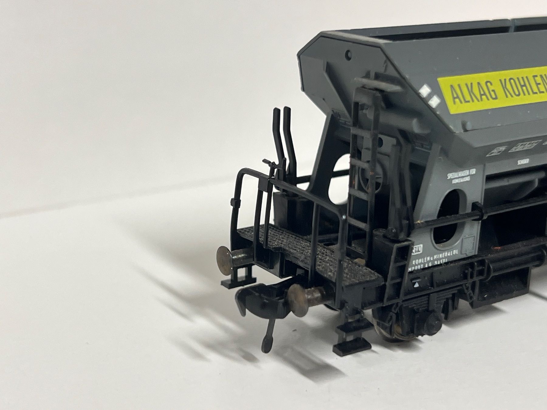 Fleischmann Modellini di ferrovie: Fleischmann SBB CFF Schotterwagen "ALKAG Basel" – Usato da Geroldswil venduto da TopTrain54 2