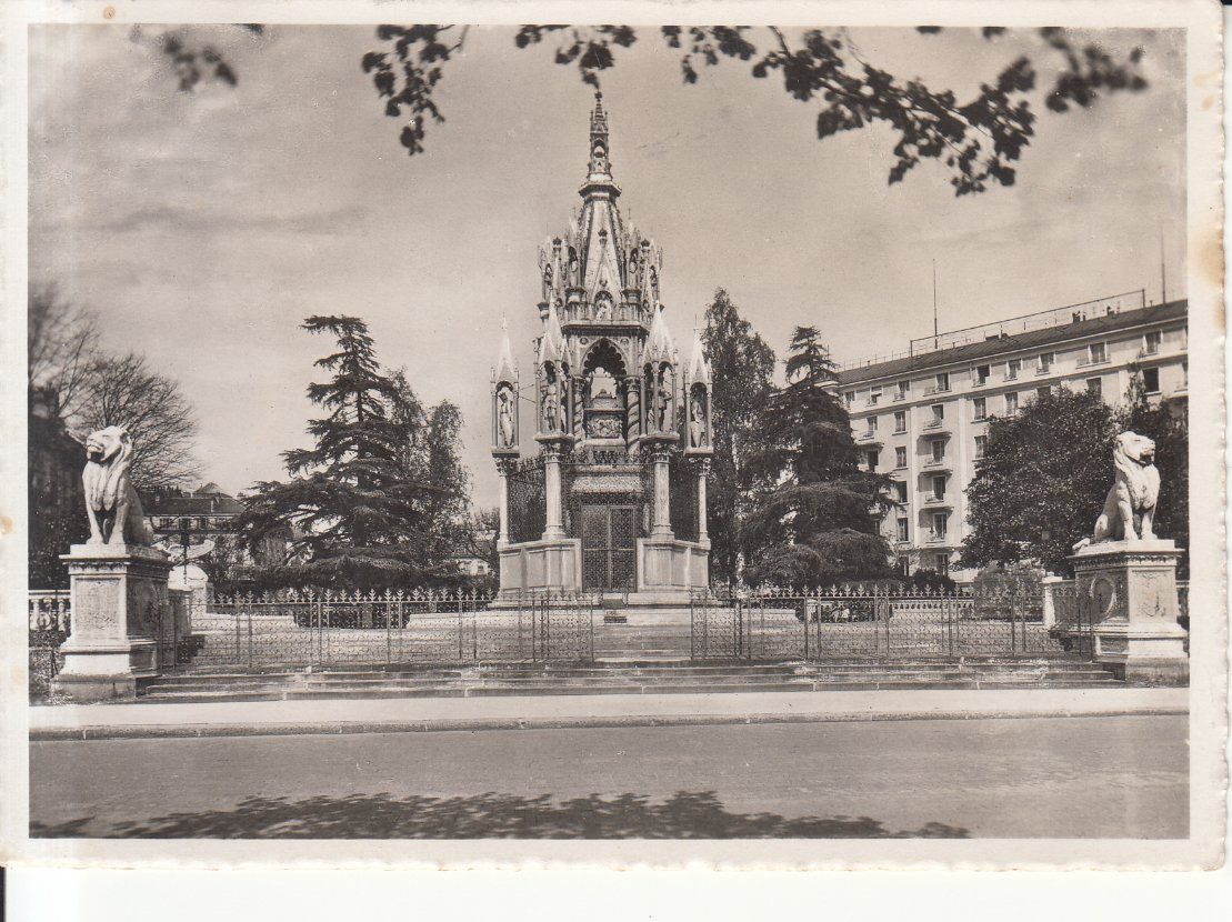 Cartoline postali: Genève Brunswick 1966 – Usato da Bürglen TG venduto da StampGraf