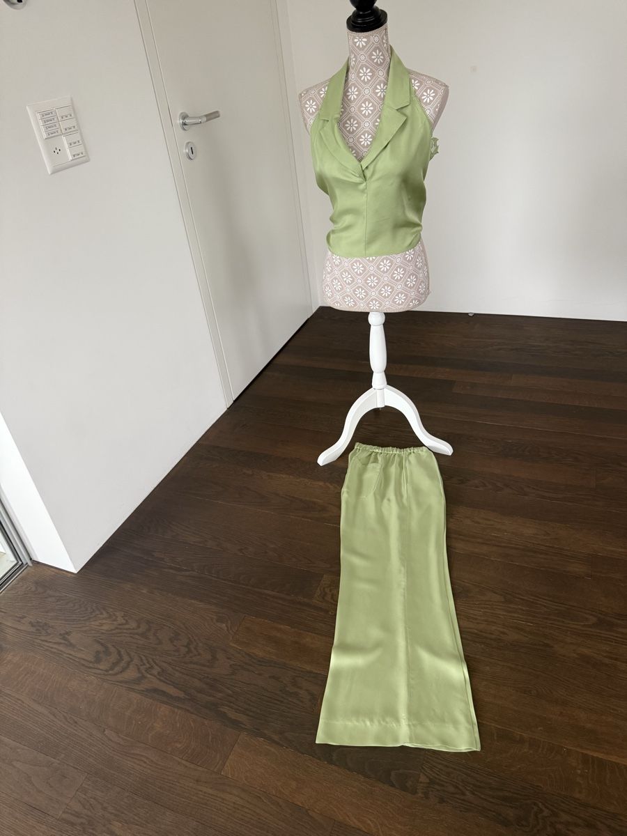 Dorothee Schumacher Pantaloni: Dorothee Schumacher Hose mit Bluse Gr.1 – Nuovo (secondo la descrizione) da Balzers venduto da Lissi57
