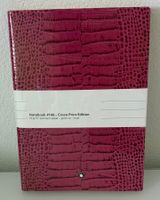 Montblanc Notebook Croco Print Fucsia