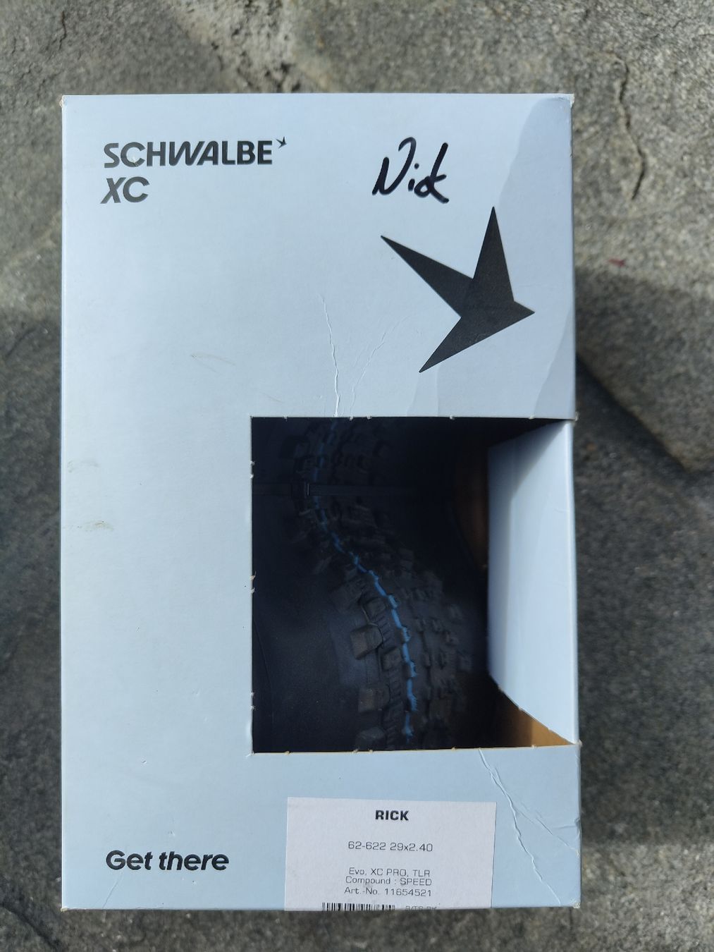 Schwalbe Pneumatici & Ruote complete: Schwalbe Rick Race 29x2.40 – Nuovo e nell'imballaggio originale da Appenzell Steinegg venduto da Knechtle