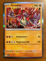 Pokemon Groudon Holo (Versand gratis)
