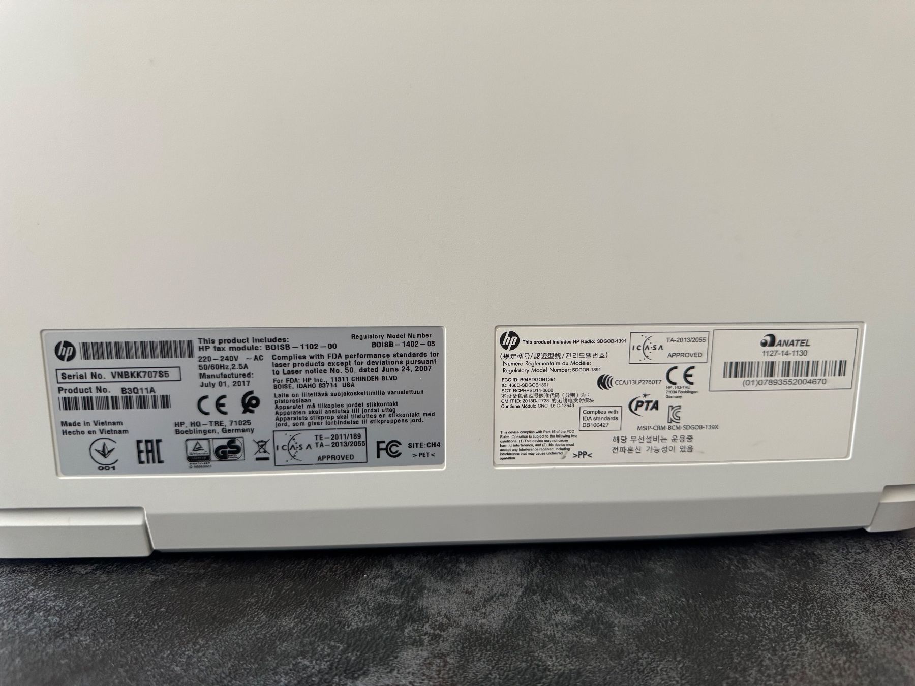 Hewlett Packard Stampanti: HP Color LaserJet MFP M277dw – Usato da Zürich venduto da iampascalp 2