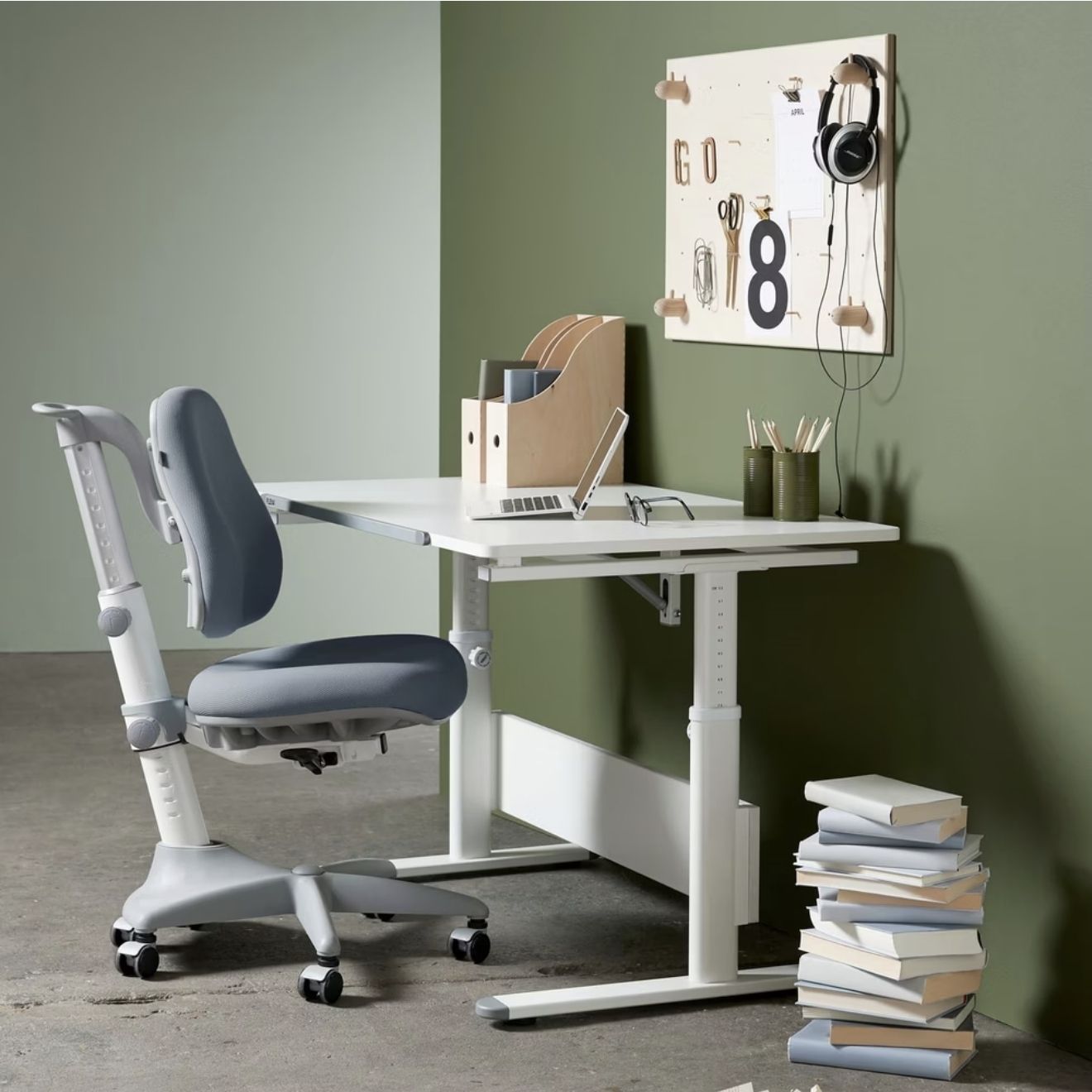 Flexa Chaises: Flexa Stuhl Verto Grau  – Neuf avec emballage d'origine à Niederurnen par covercase 3