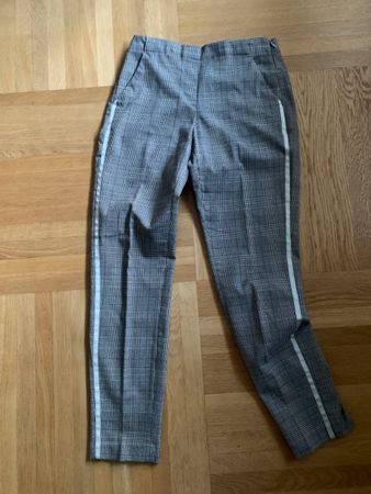 Karo-Stoffhose von Opus, Gr. 34