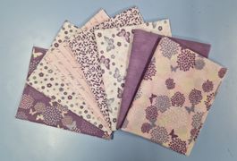 7 coupons tissu coton patchwork 30x35 cm
