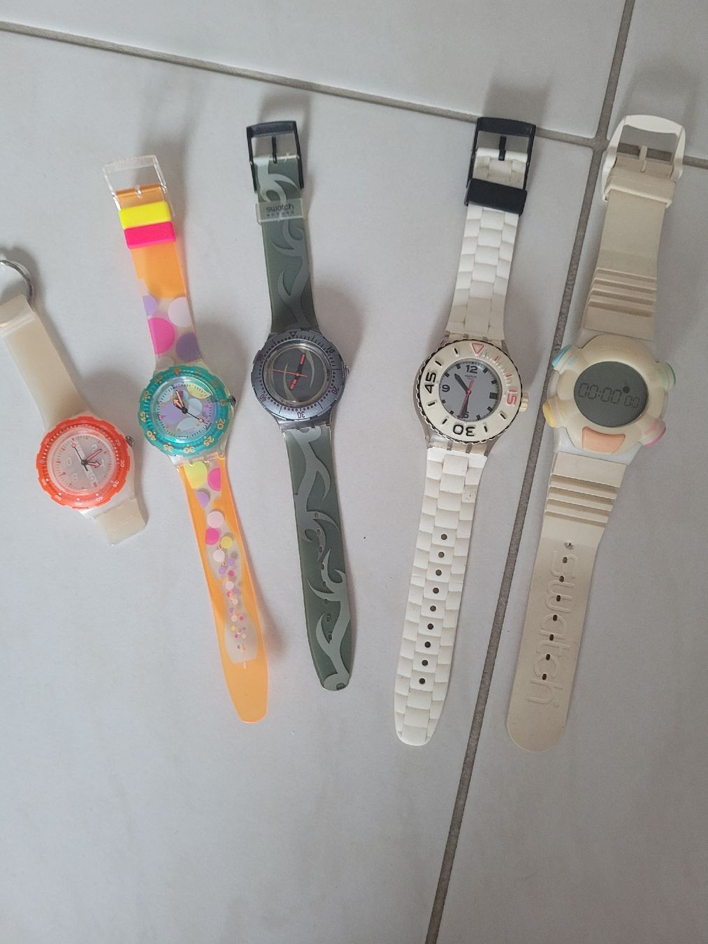 Swatch Orologi: 5 damen Swatch super Zustand – Usato da Aesch BL venduto da Moni1211 1