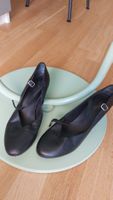 Tanzschuhe Leder schwarz Grösse 39 guter Zustand