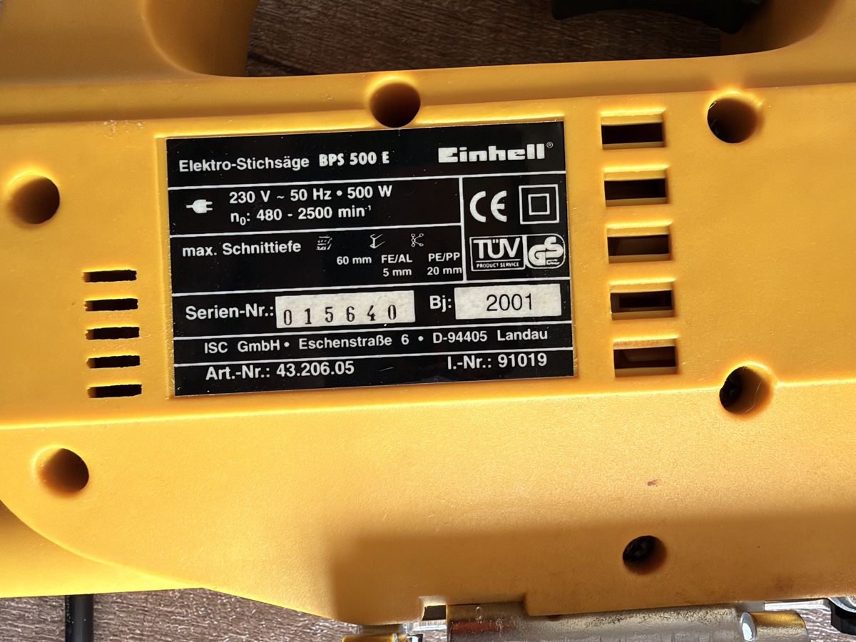 Einhell Scies: Stichsäge – Neuf (Voir description) à Henau par Mebi1967 2