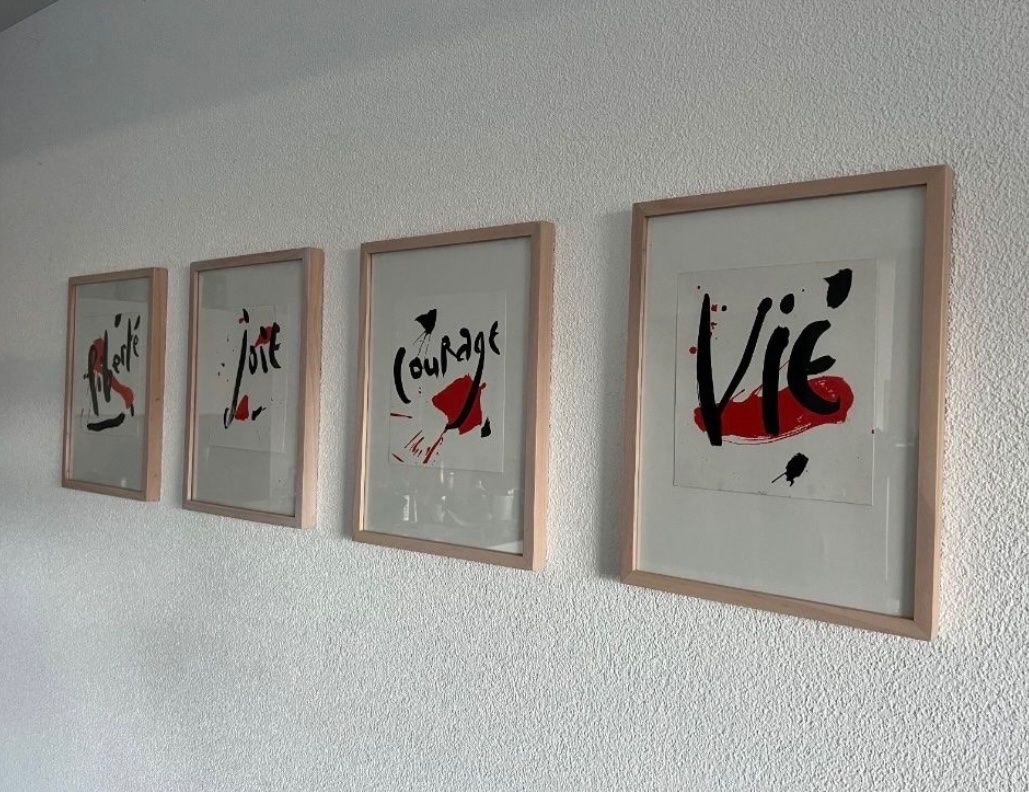 Grafica & Litografie: Rudolf Mumprecht, Siebdruck – Usato da Rain venduto da Pic-Ass 3