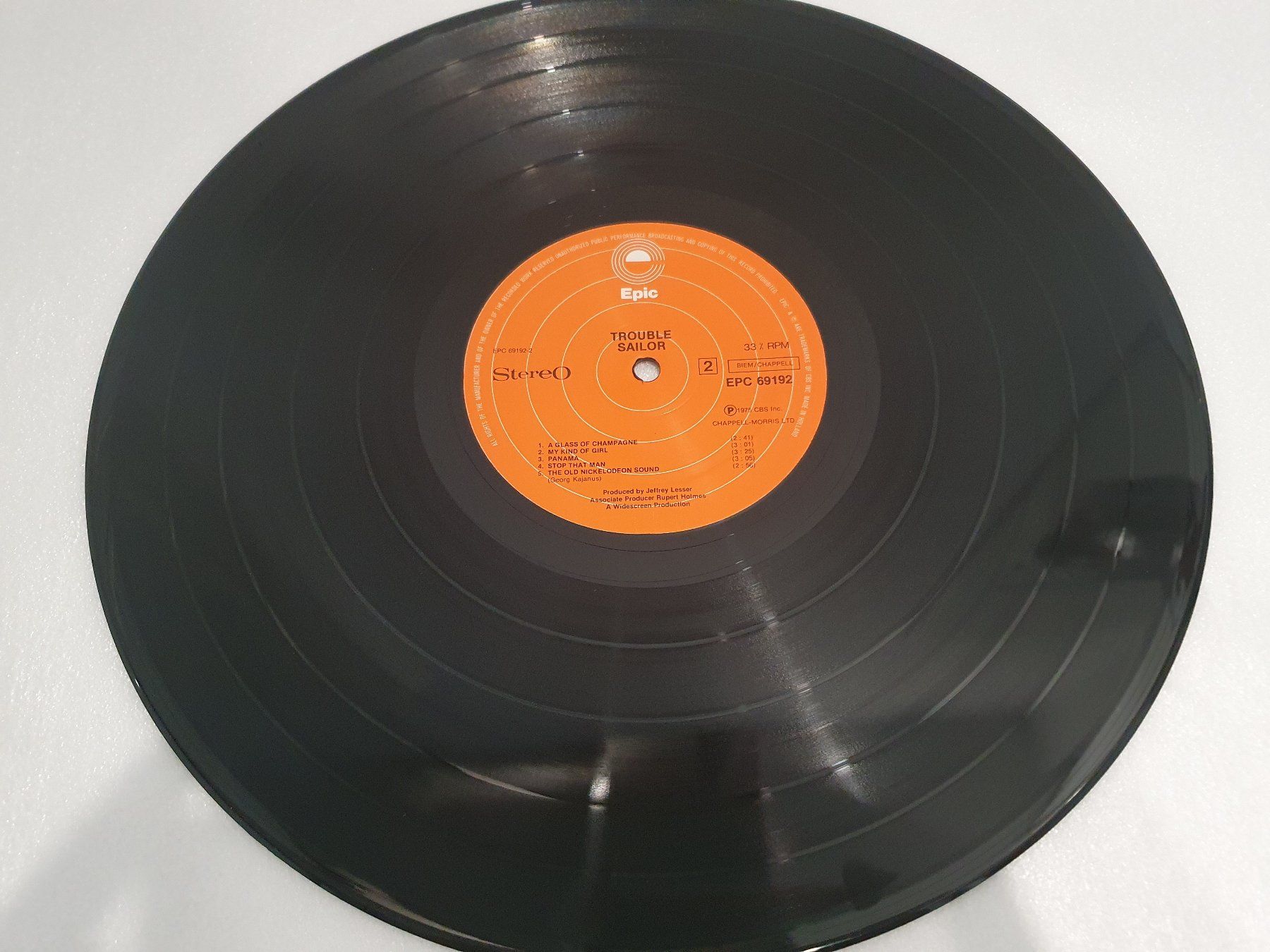 Dischi in vinile: Sailor – Trouble – Usato da Uster venduto da Vinyl-Leidenschaft 4