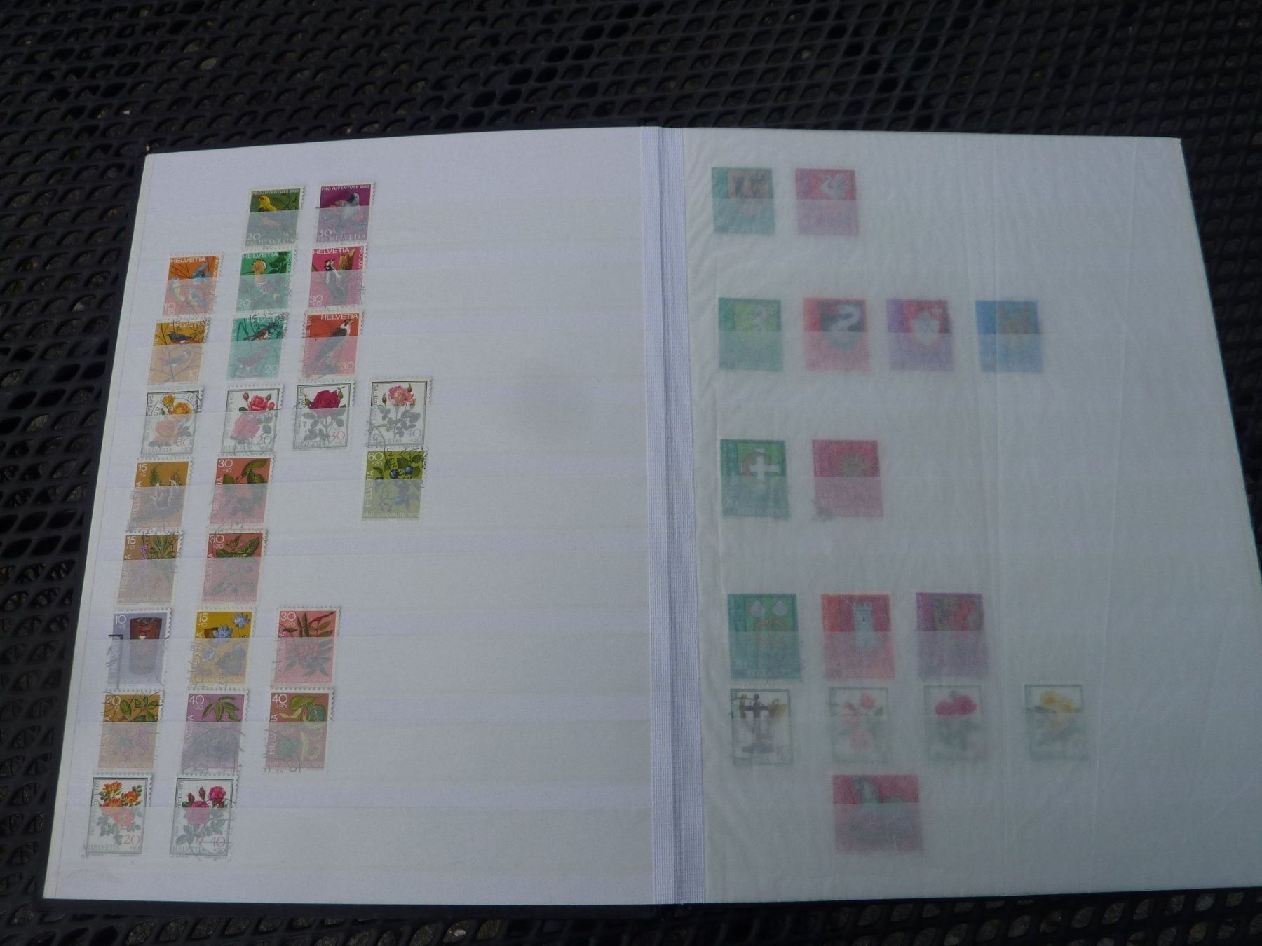 Alle Briefmarken: Briefmarkenalbum, Pro Juventute – Gebraucht aus Gelfingen von btrottmann 2
