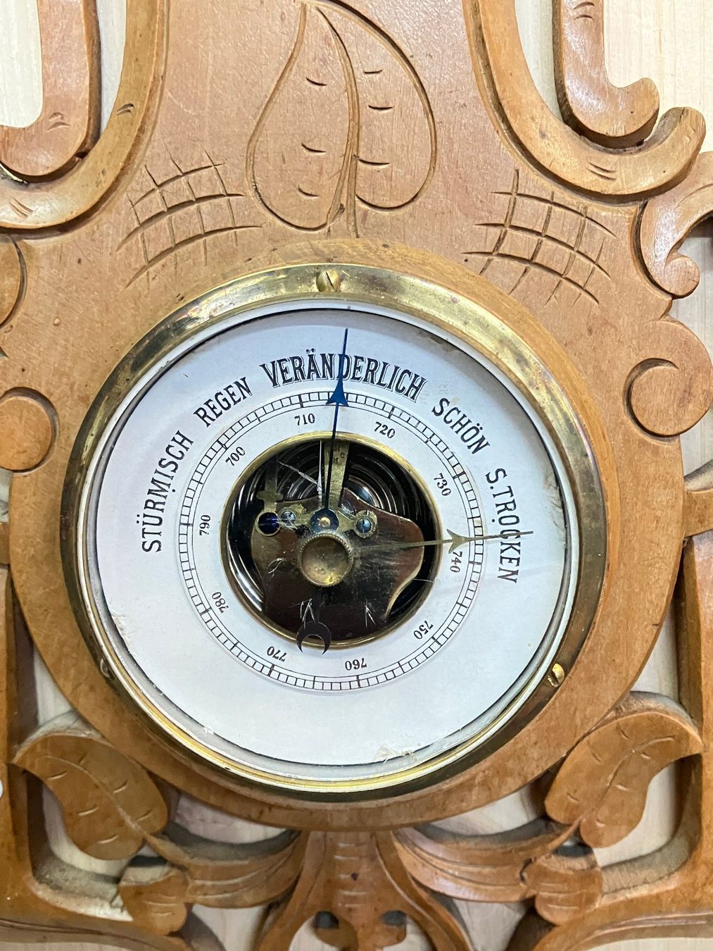 Altro per la casa: Jugendstil Wetterstation Barometer Thermometer – Usato da Horw venduto da luzernicus 1