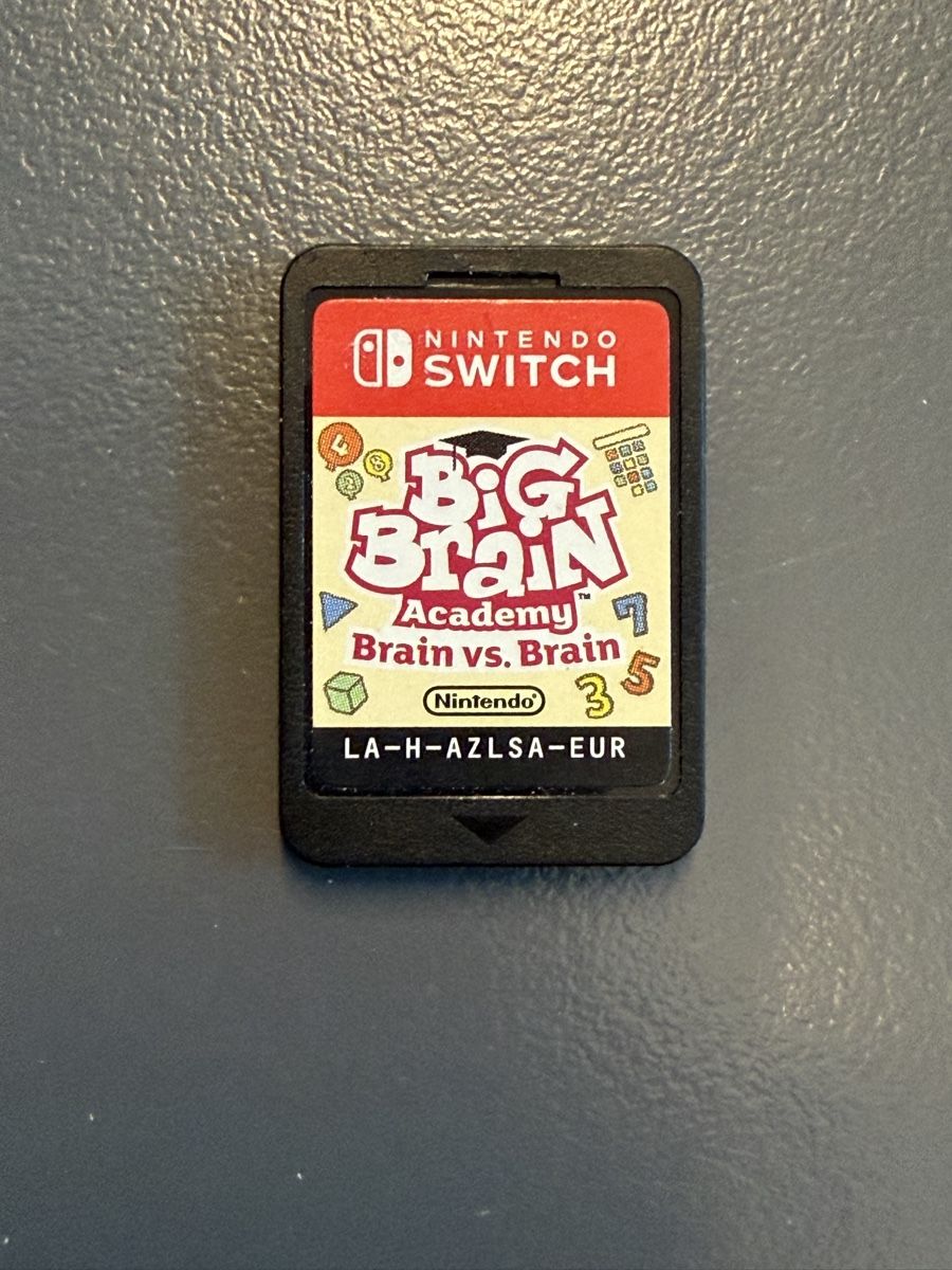 Nintendo Spiele: Jeu Nintendo Switch Big Brain Academy Brain vs. Brain – Gebraucht aus Troinex von cashgva
