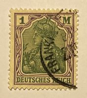 Germania (Serie VIII, Deutsches Reich,  - Ausgabewert: 1 M